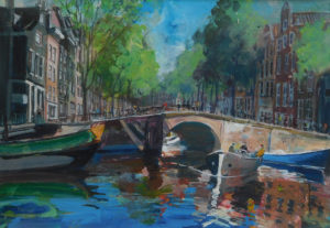Amsterdam in May by Mark Pearson Artist