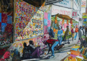 Charity Rye Lane by Mark Pearson Artist