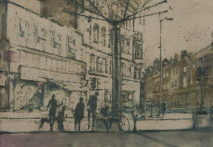 Locals at Peckham Arch by Mark Pearson Artist